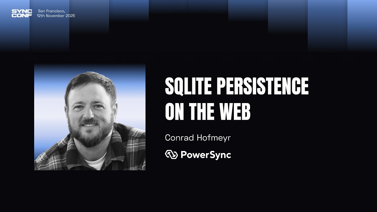Конрад Хофмейр (PowerSync) — сохранение SQLITE в Интернете