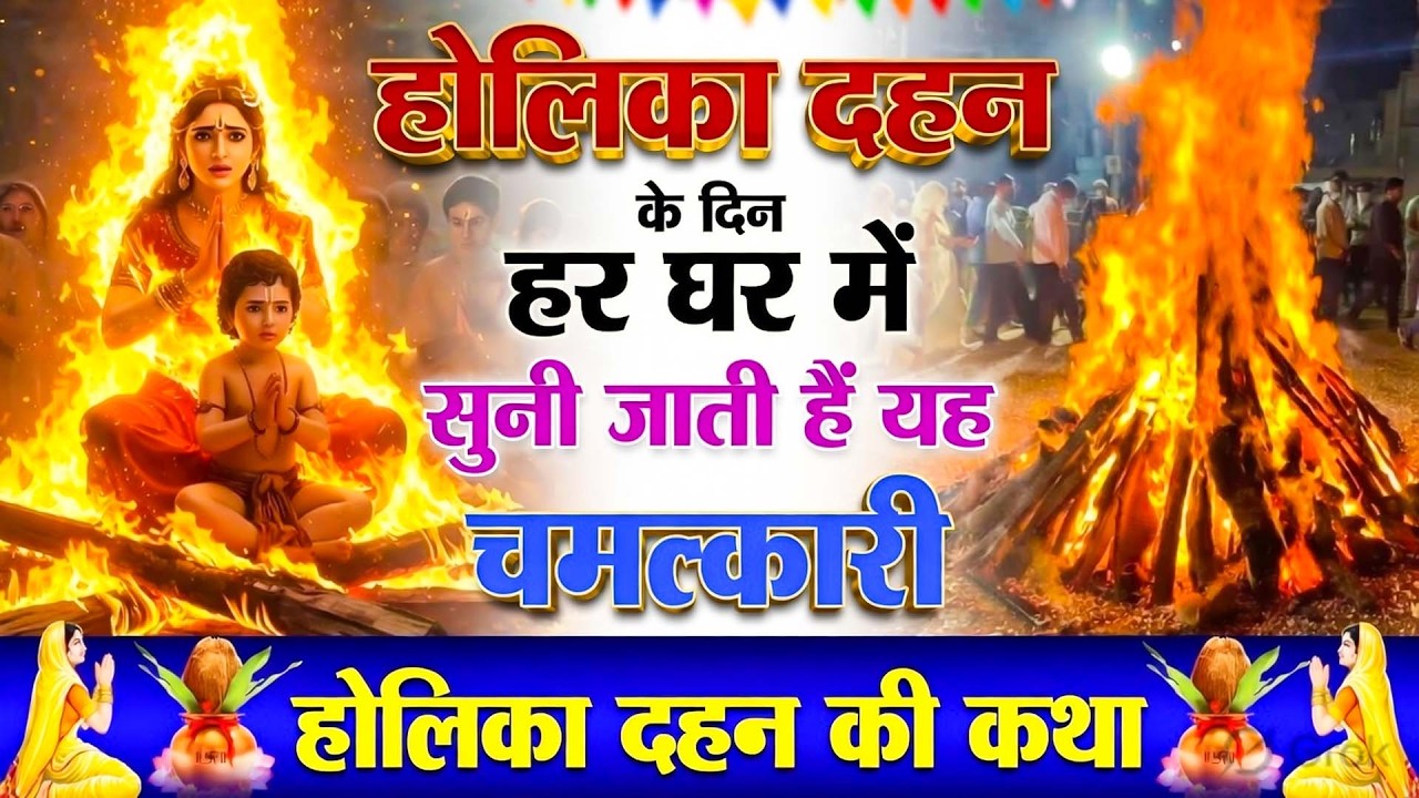 होलिका दहन स्पेशल || पारम्परिक होली दहन भजन || Holi Dahan Katha || Holi Bhajan || 2026 Holi Dahan