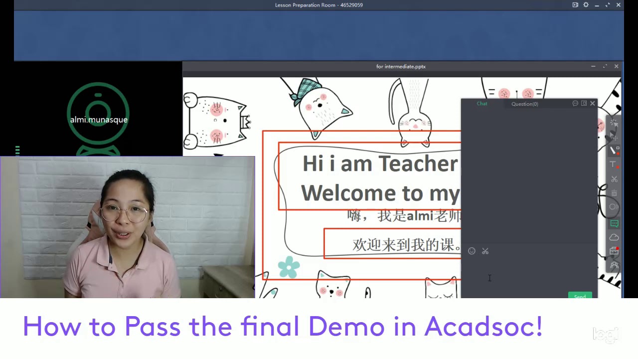How to pass the final demo || ACADSOC