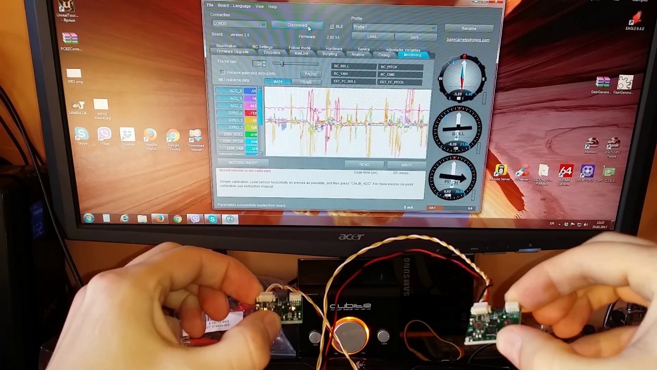 SimpleBGC 32-bit Extended 2 External CAN IMU