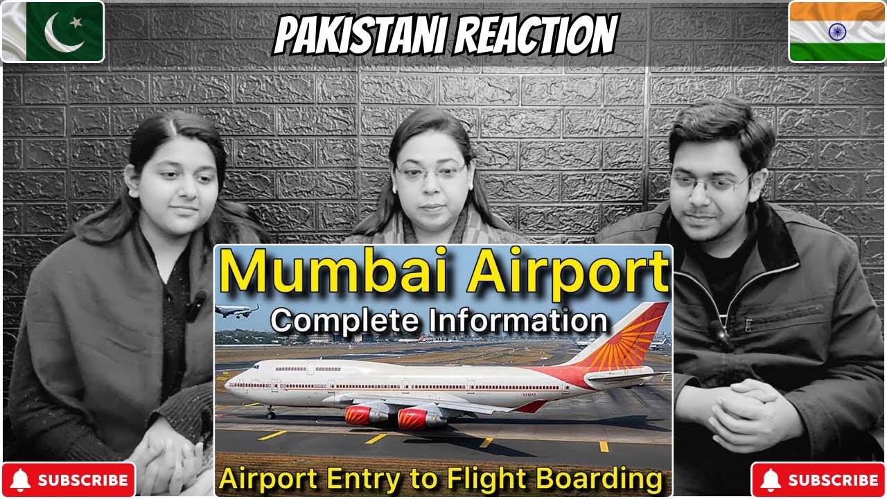 MUMBAI AIRPORT Terminal 2 Complete Tour | Reaction!