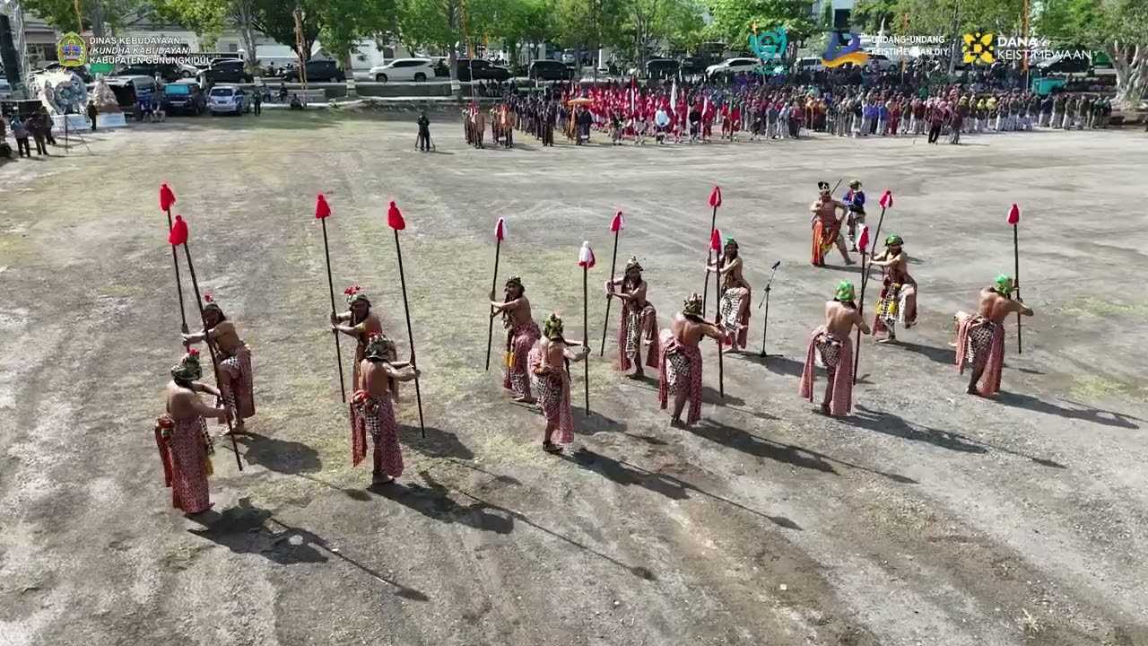Beksan Lawung Jajar, hari jadi Kabupaten Gunungkidul ke 194 tahun 2024