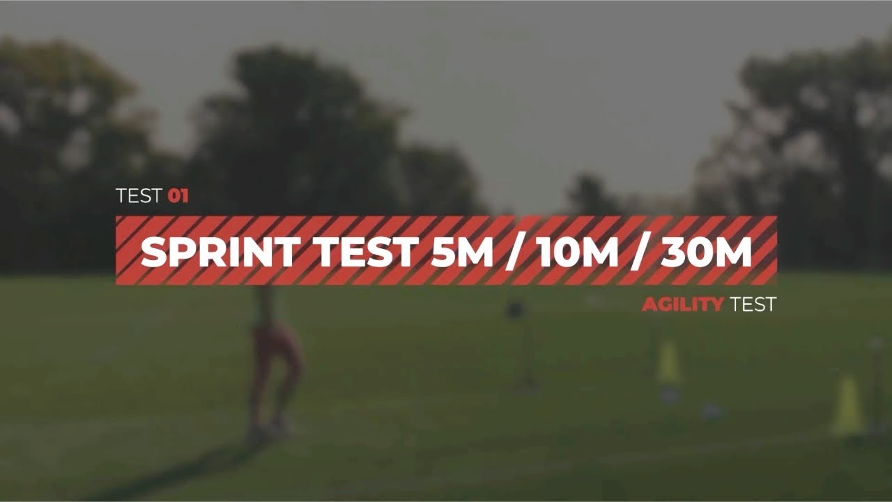 TestYou Timing - Sprint test tutorial 5m/10m/30m