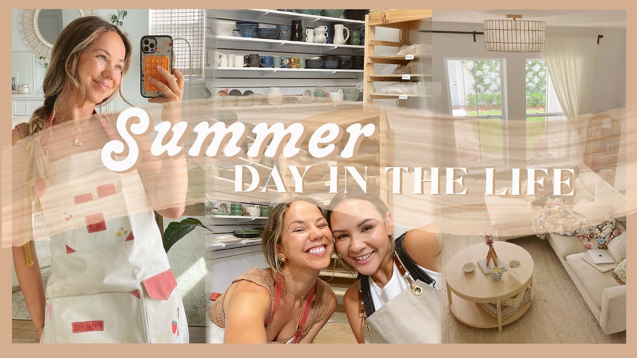 DAY IN THE LIFE | getting back in routine, new recipe, & starting pottery class!