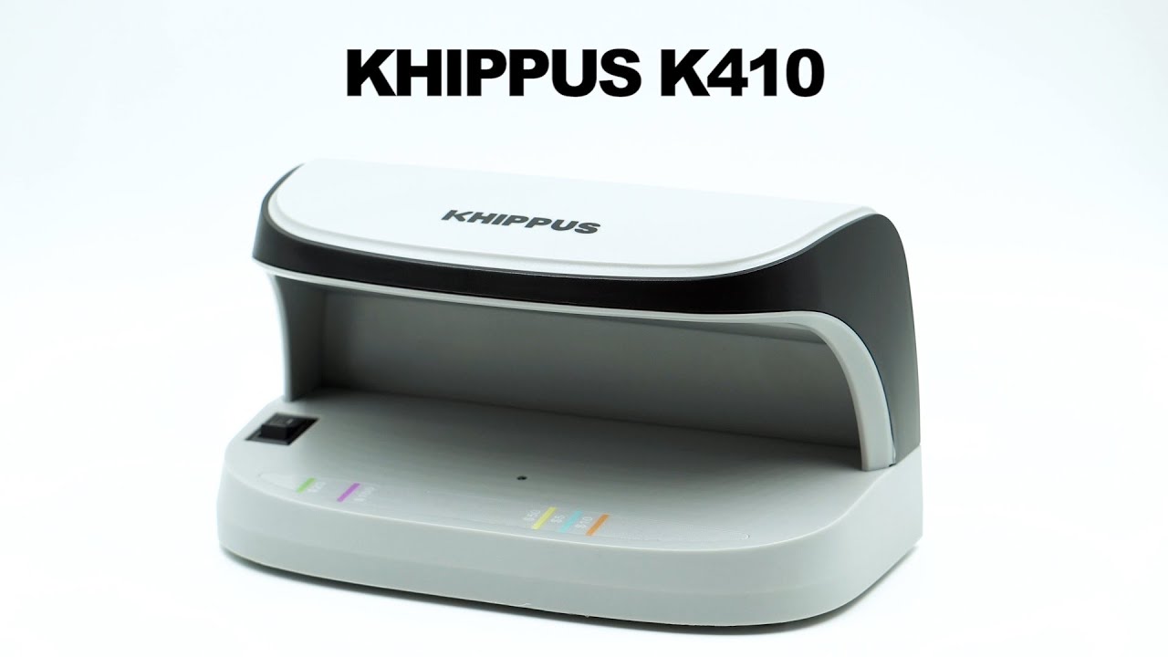 Khippus K410 Counterfeit Bill Detector, Credit Cards and IDs.