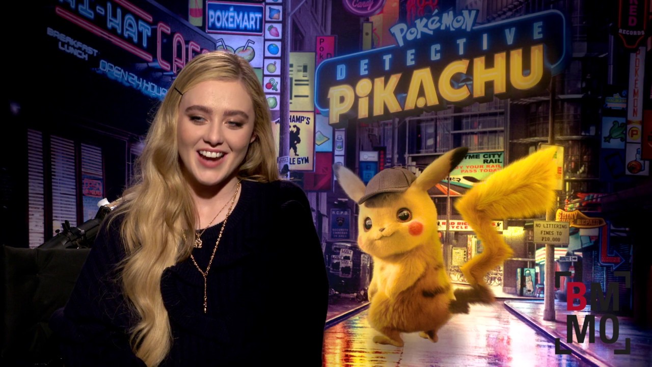 Kathryn Newton Interview - Pokémon Detective Pikachu