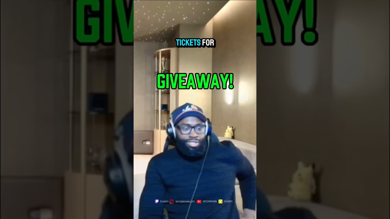 You don&rsquo;t wanna miss a stream guys ! #jaylenbrown #twitch #FCHWPO