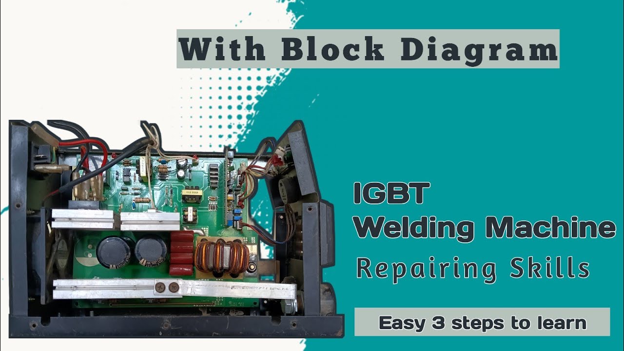 IGBT welding machine repair, How to repair a single card IGBT inverter welding machine,