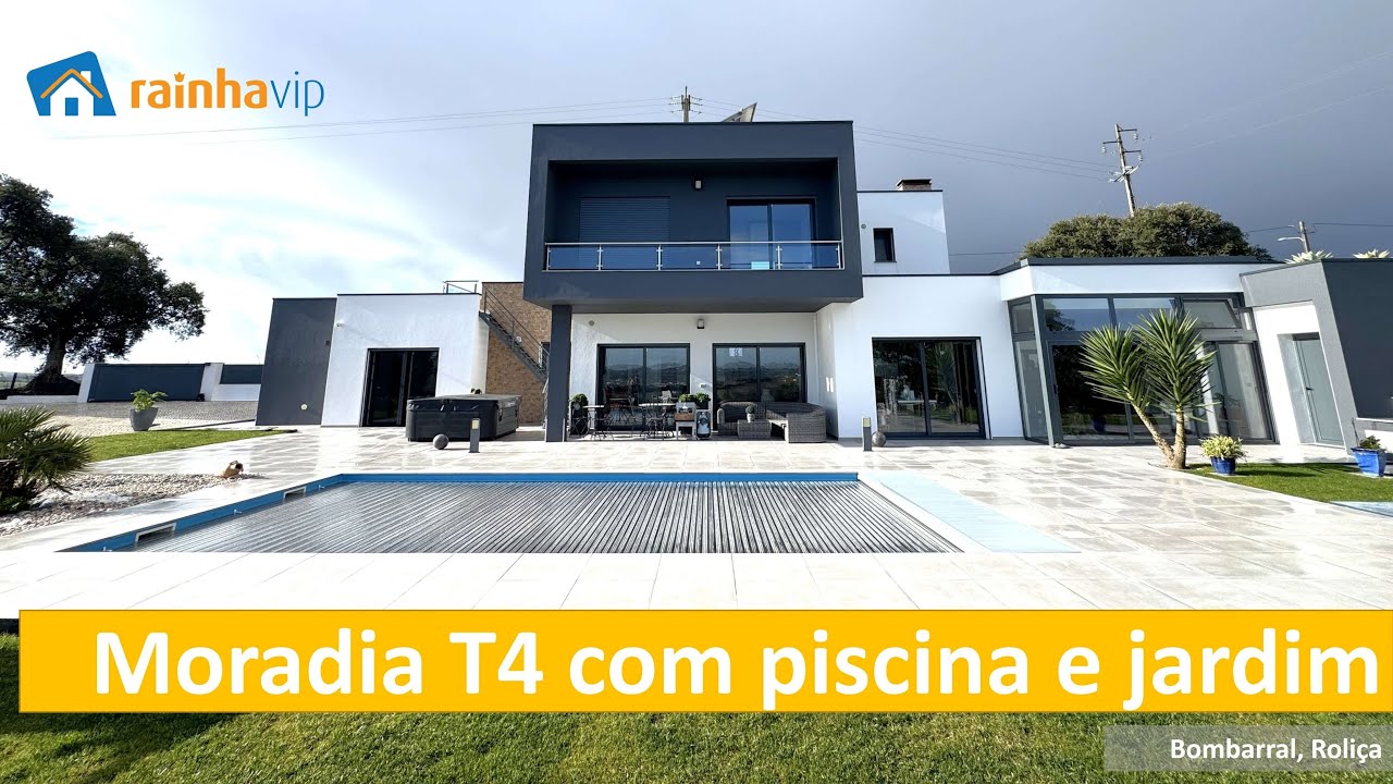 750.000EUR | Moradia T4 com piscina, jardim e terreno - Bombarral
