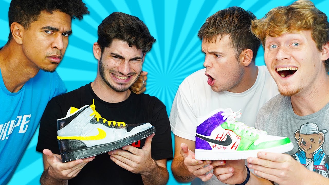 One Hour Custom Air Jordan 1 TEAM CHALLENGE!