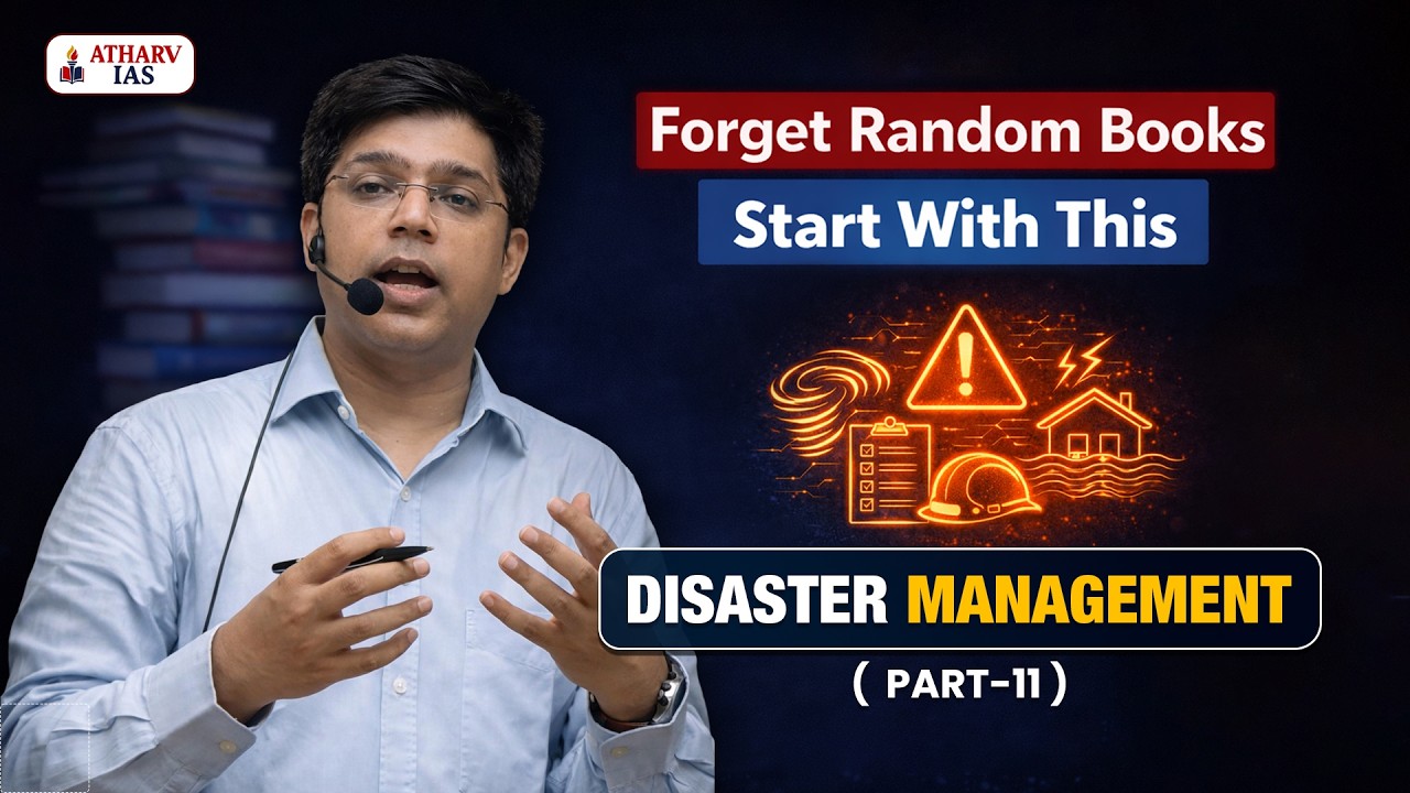 How to Start UPSC Prep | Beginners Booklist Part -11 : Disaster Management   #ncert #syllabus  #upsc