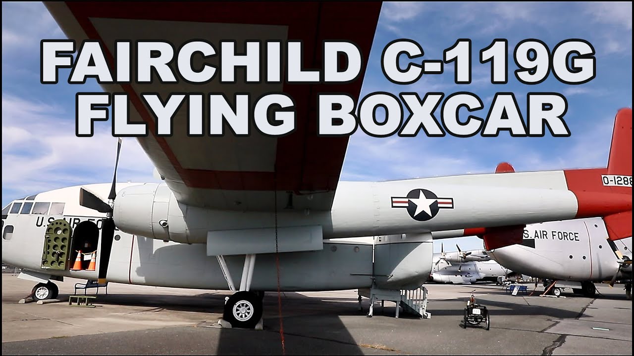 FAIRCHILD C-119G FLYING BOXCAR at Air Mobility Command Museum | Dover Air Force Base, Delaware