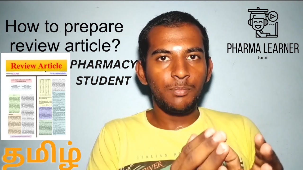 how to write review article // B.Pharm // M.Pharm // Tamil