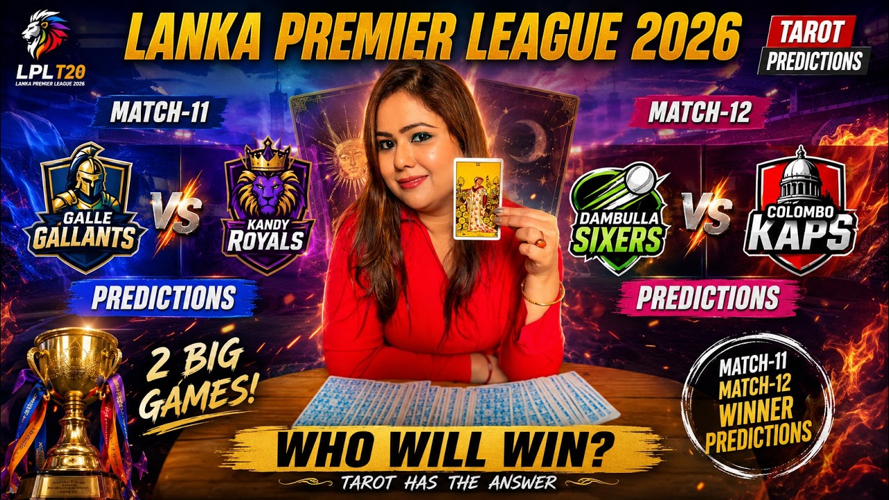 Galle Gallants vs Kandy Royals | Dambulla Sixers vs Colombo Kaps Match Predictions | LPL 2026