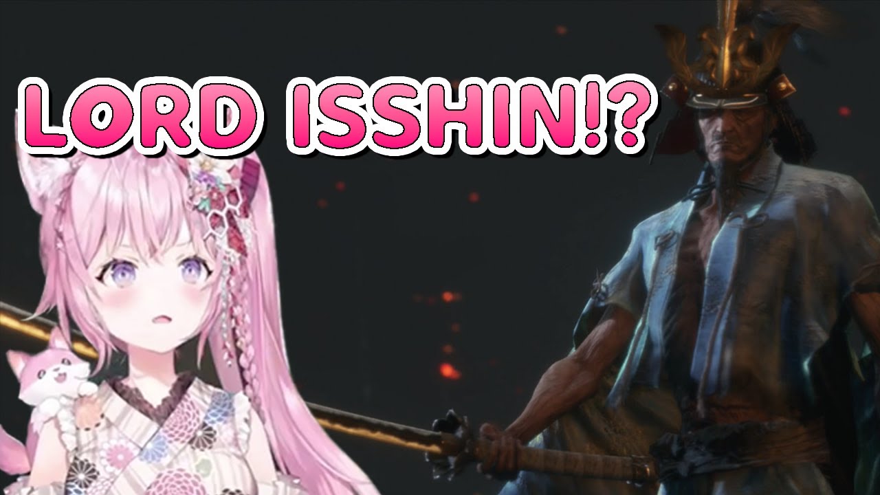 Koyori comes to the final boss of Sekiro