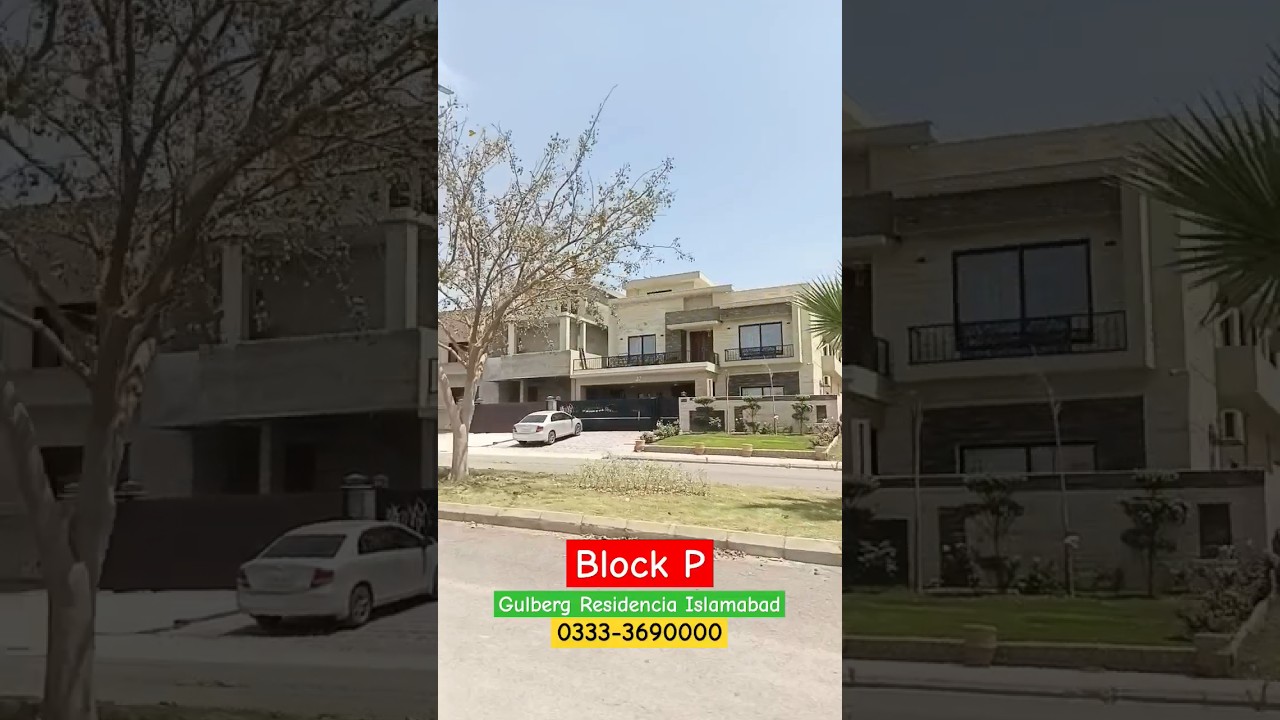Block P , Gulberg Residencia Islamabad 