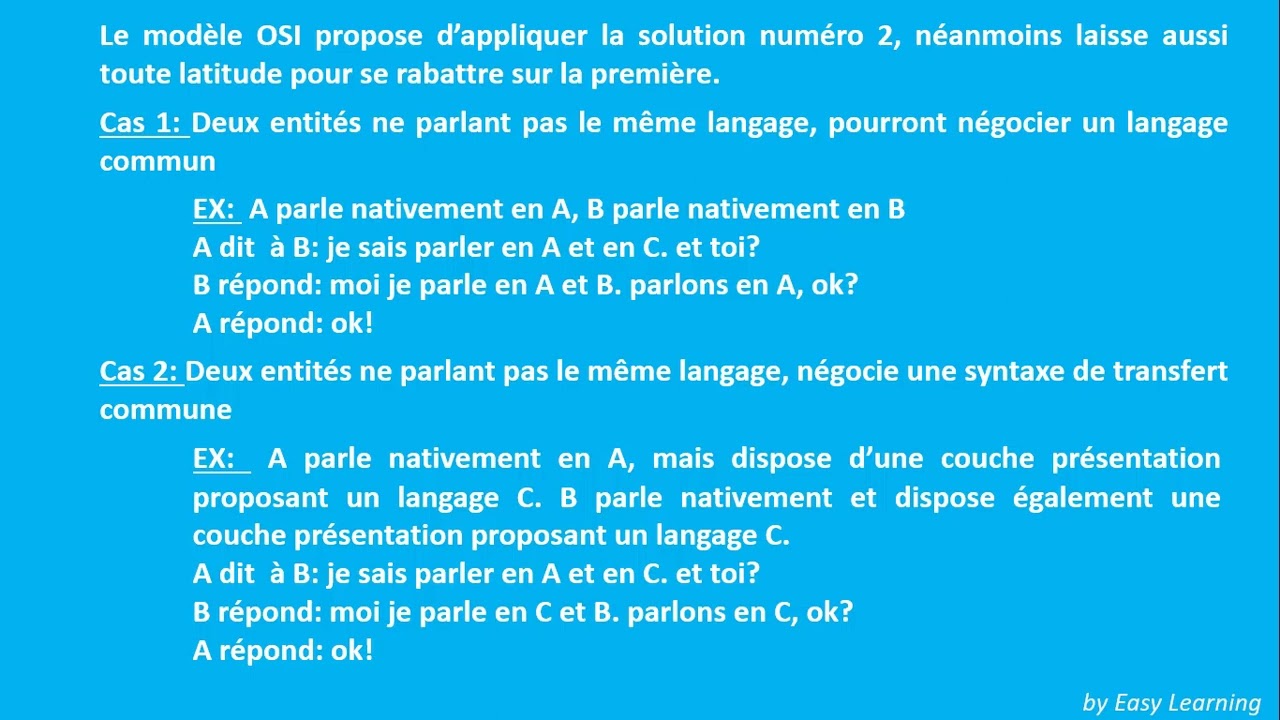 le modèle OSI : La couche #presentation