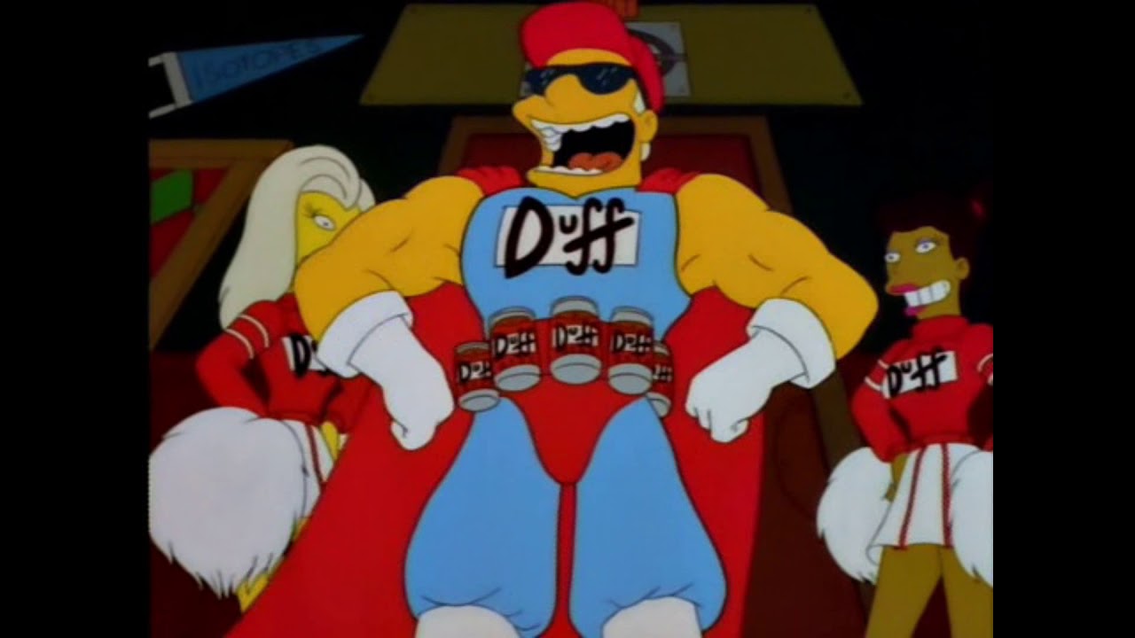 The Simpsons - Barney is the designated driver for the night