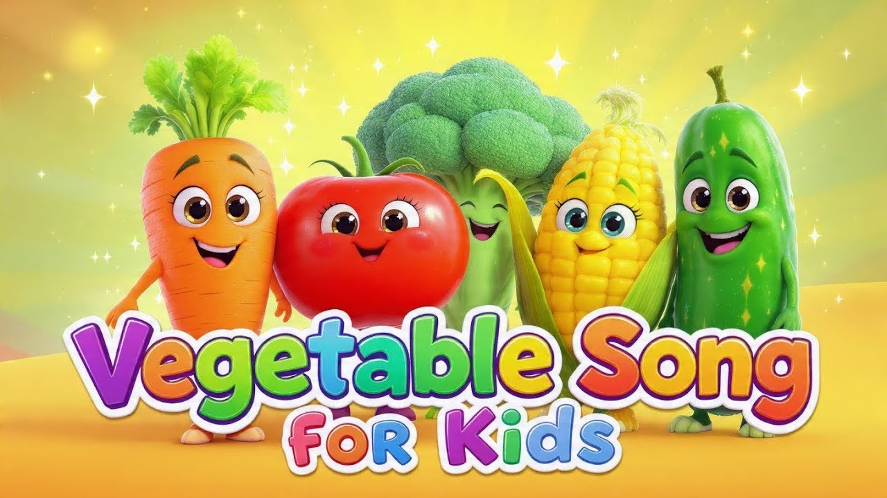 Vegetable Song for Kids 🥕🥦🍅#vegetables #kids#preschoolfun #nurseryrhymes