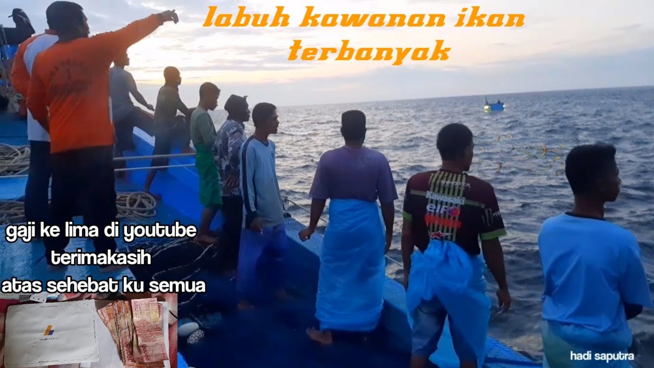 Labuh kawanan ikan tongkol terbanyak Di Laut merdu pidie jaya Aceh