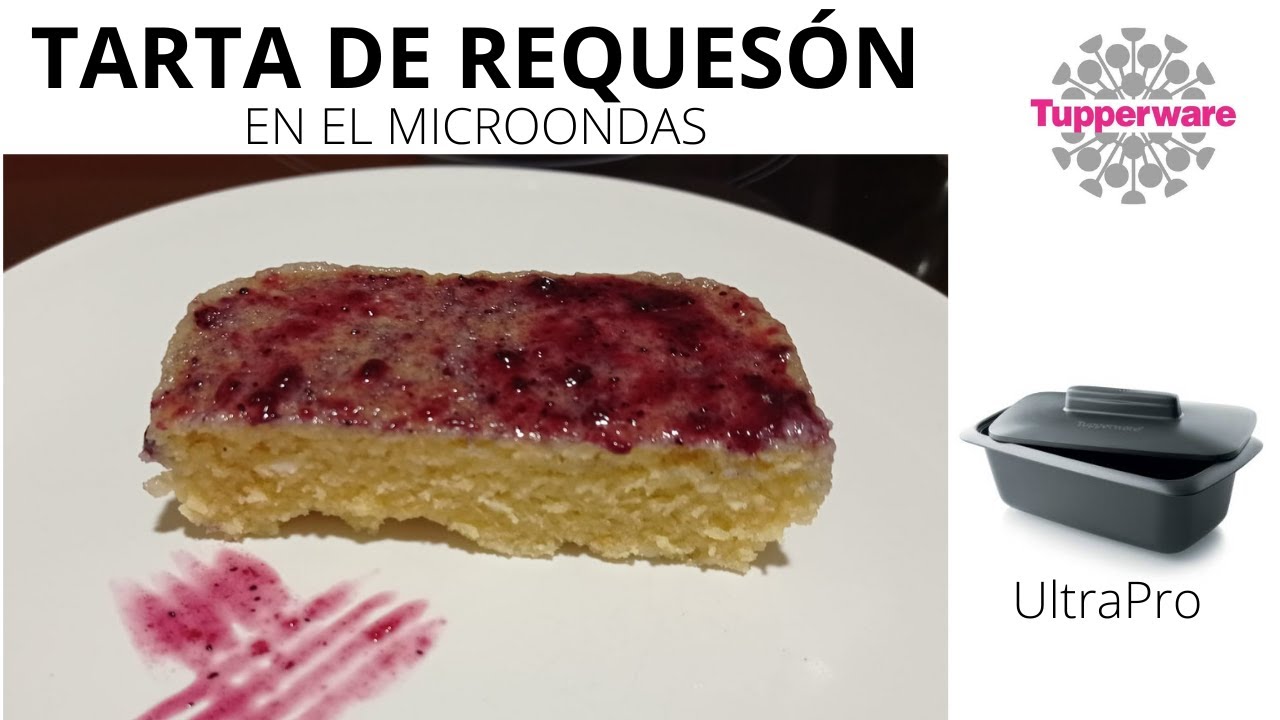 Tarta de requesón en el microondas
