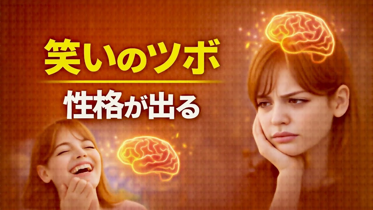 【あなたの笑いのツボが性格を暴く】なぜ人によって“面白い”が違いすぎるのか｜脳科学と心理学