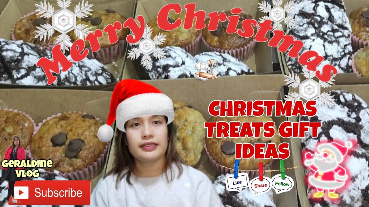 Christmas Baking  Crinkles and Banana Muffins as Perfect Gifts!