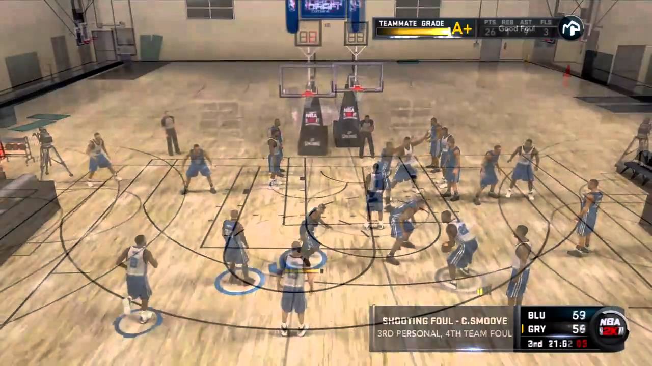 NBA 2K11 My Player - Draft Combine Game 2 vs. John Wall