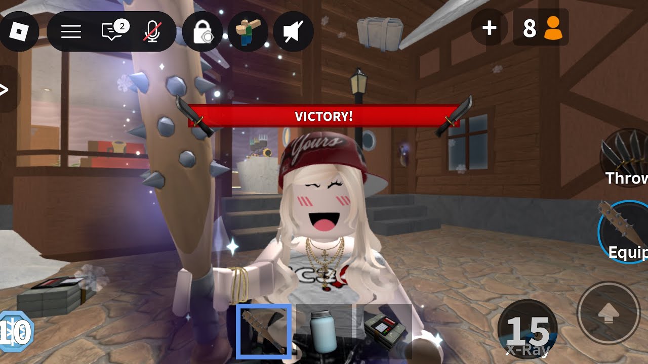 MM2 Mobile *ПОБЕЖДЕНИЕ КОМАНДНЫХ ИГРОКОВ* Монтаж