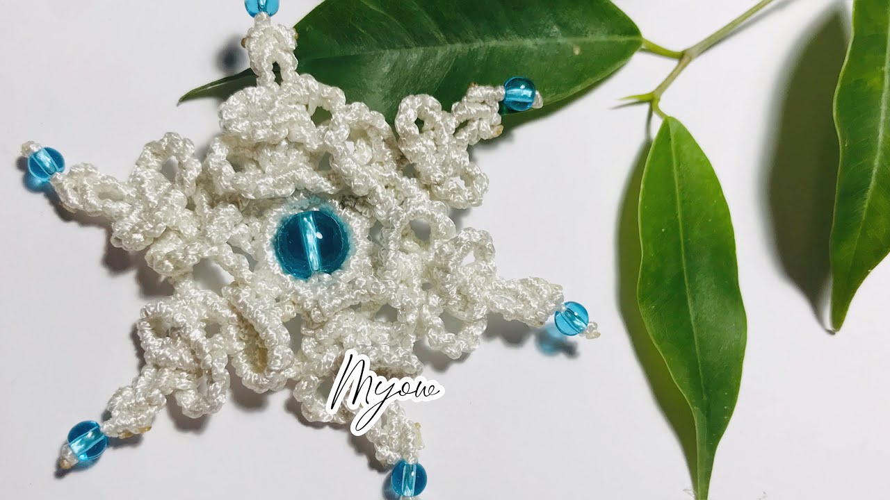 DIY SNOWFLAKE ORNAMENT - MYOW 451