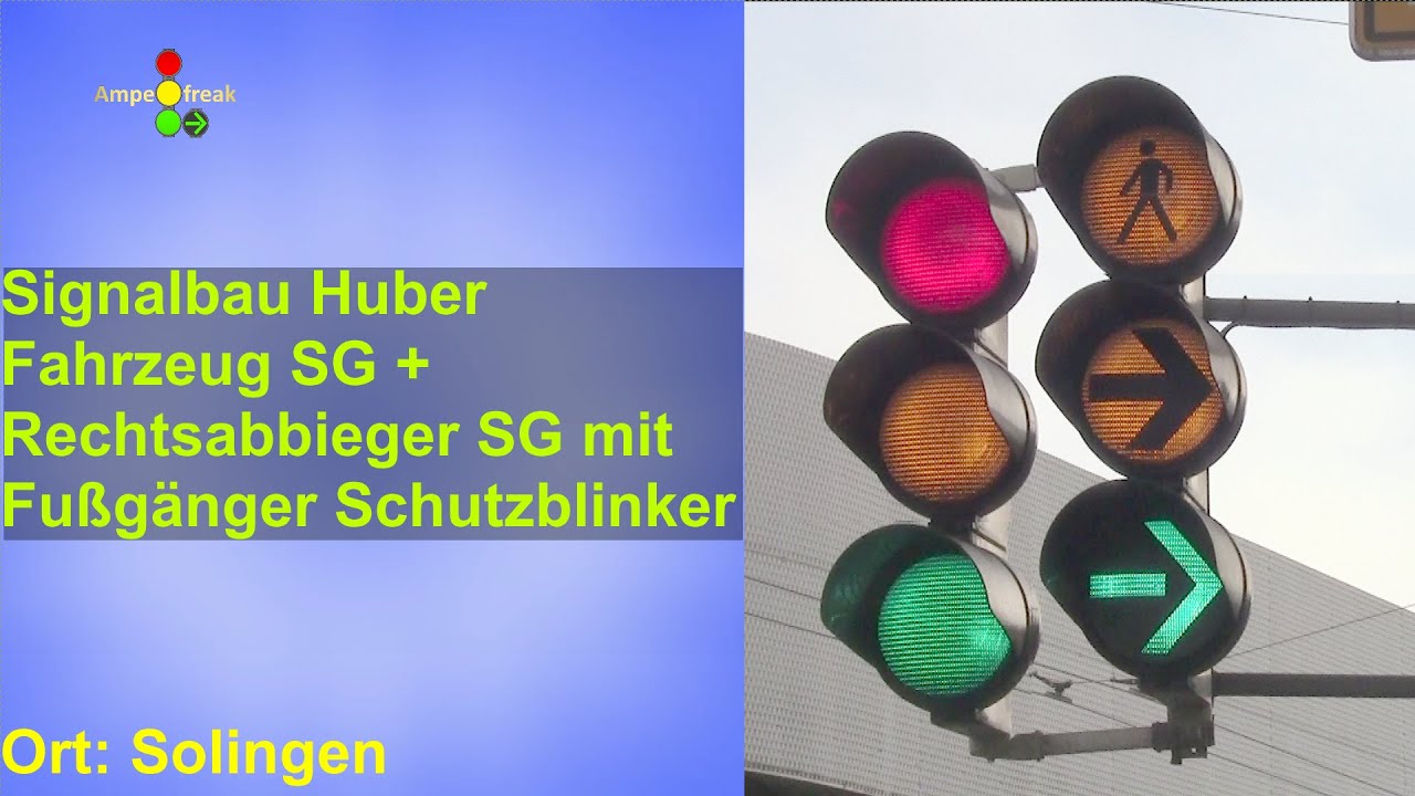 Signalbau Huber Fahrzeug Signalgeber & Rechtsabbieger Signalgeber mit Schutzblinker
