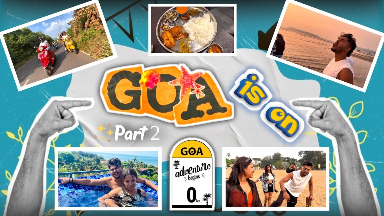 Goa Vlog Part 2 | Infinity Pool Hotel ! Goa&rsquo;s Best Liquor Store & Fort Aguada , Miramar , Goan Thali