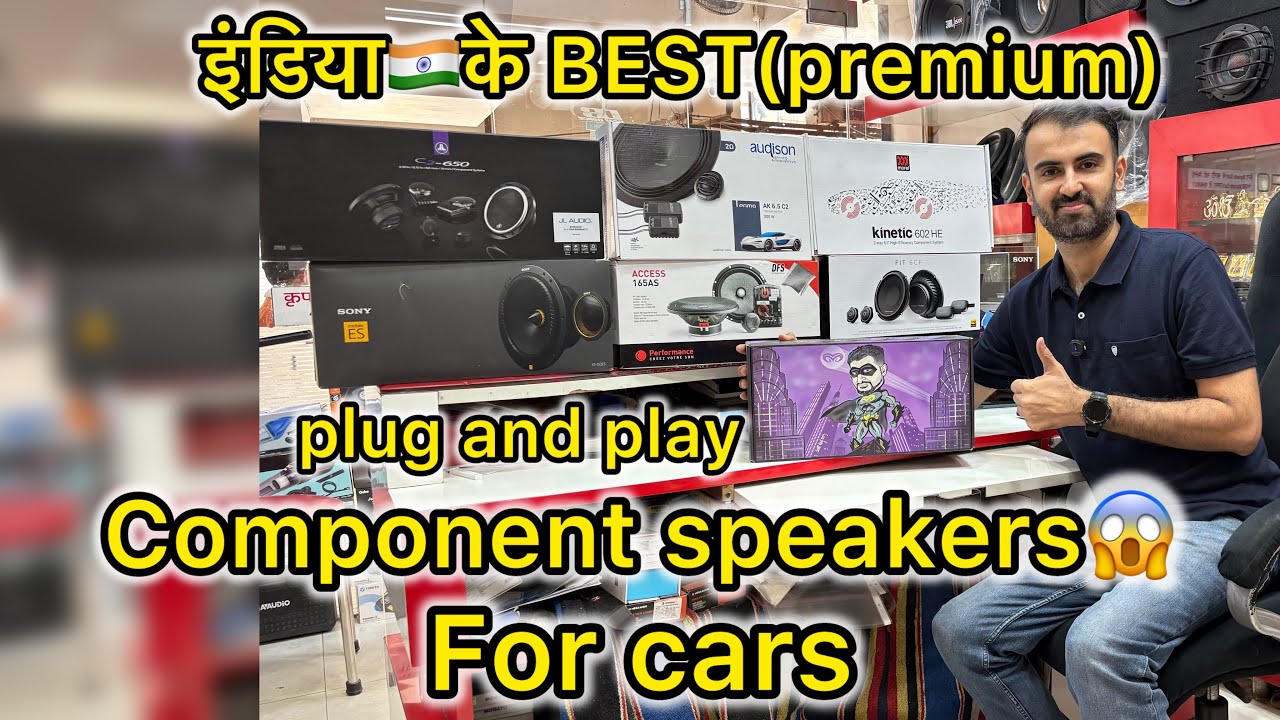 Best Premium budget plug and play component speakers for all cars🚙|Best car speakers starting ₹😱?