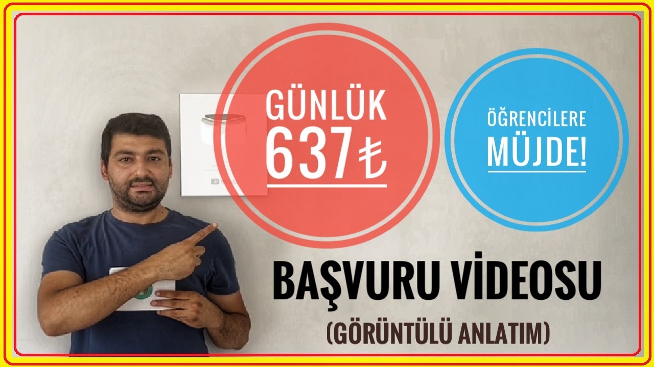 ÖĞRENCİLERE 12.000₺ MAAŞ - İŞBAŞI EĞİTİM PROGRAMI BAŞVURUSU NASIL YAPILIR? (GÖRÜNTÜLÜ ANLATIM)
