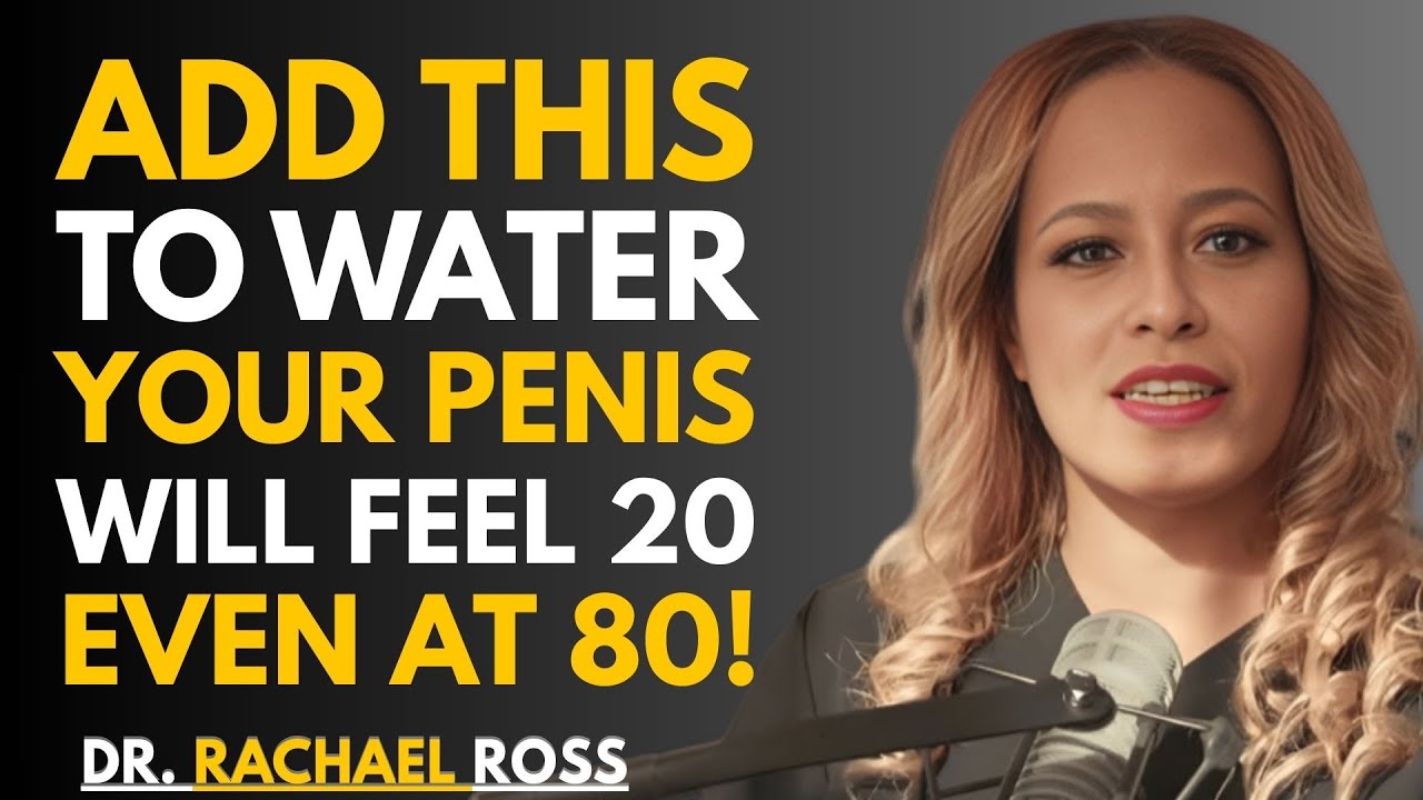 Don’t Drink Plain Water After 50! Add THIS Mineral for Insane Blood Flow   Dr  Rachael Ross