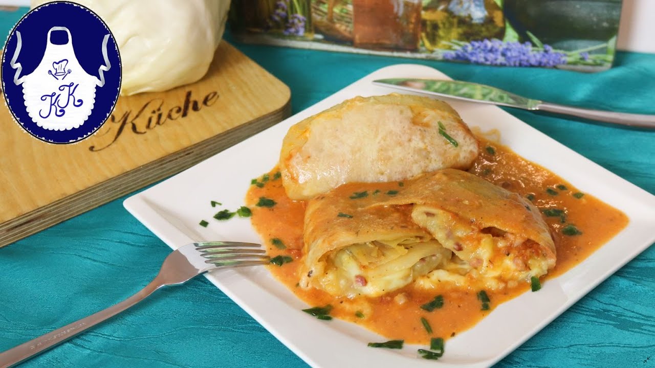 Außergewöhnliche Kohlrouladen mit Kartoffel - Käse - Füllung, neugirig?