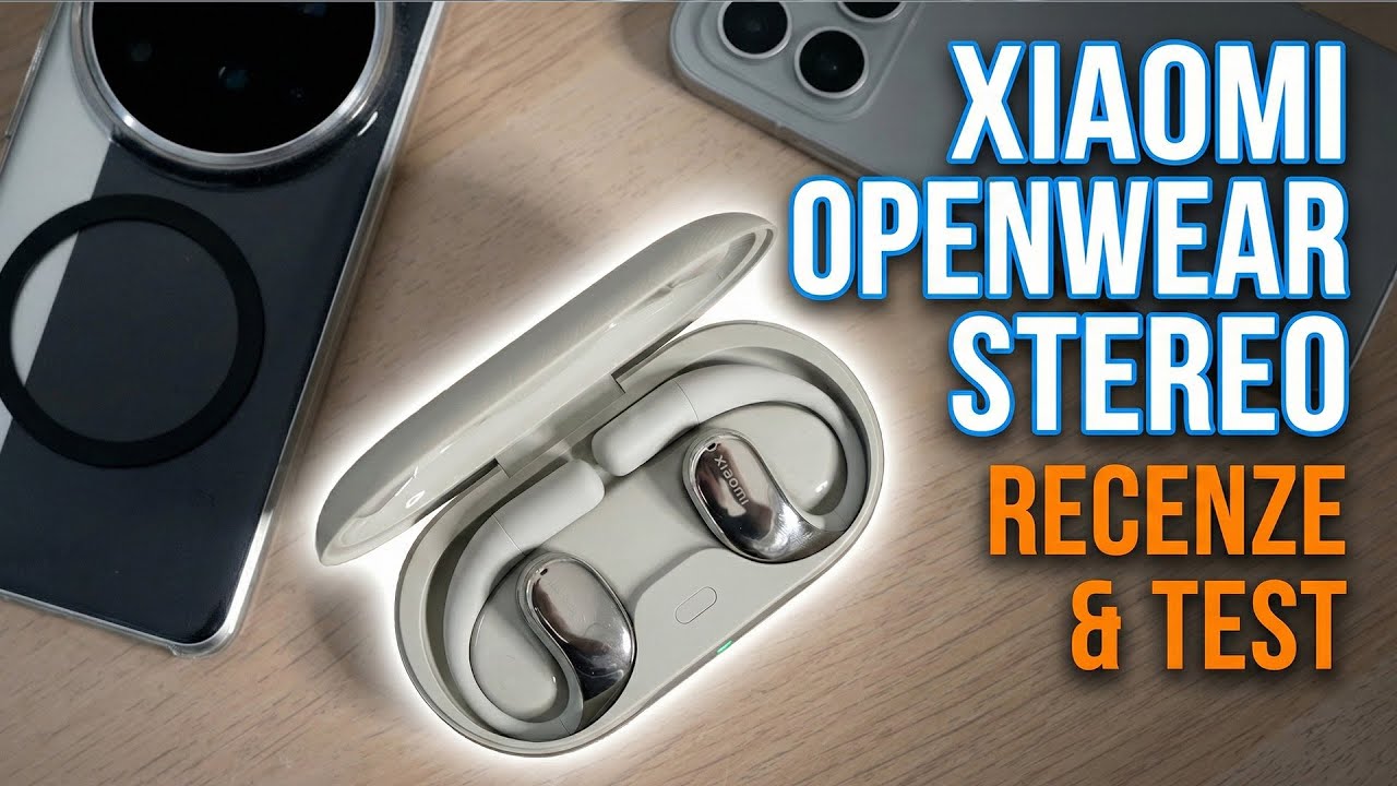 Hudba hraje, ale j&aacute; v&aacute;s sly&scaron;&iacute;m 👏 Recenze Xiaomi OpenWear stereo 🎧
