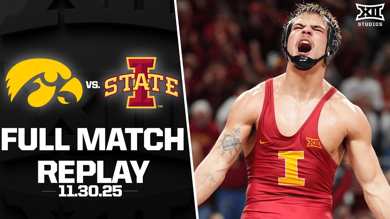 FULL DUAL REPLAY: Iowa vs. Iowa State (11.30.25) | 2025 Big 12 Wrestling