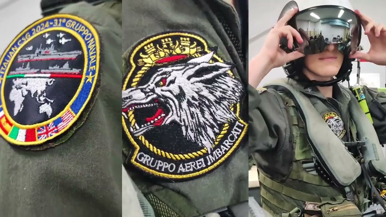 L'Italian Carrier Strike Group in sosta a Darwin (AUS) durante l'exer #PitchBlack24
