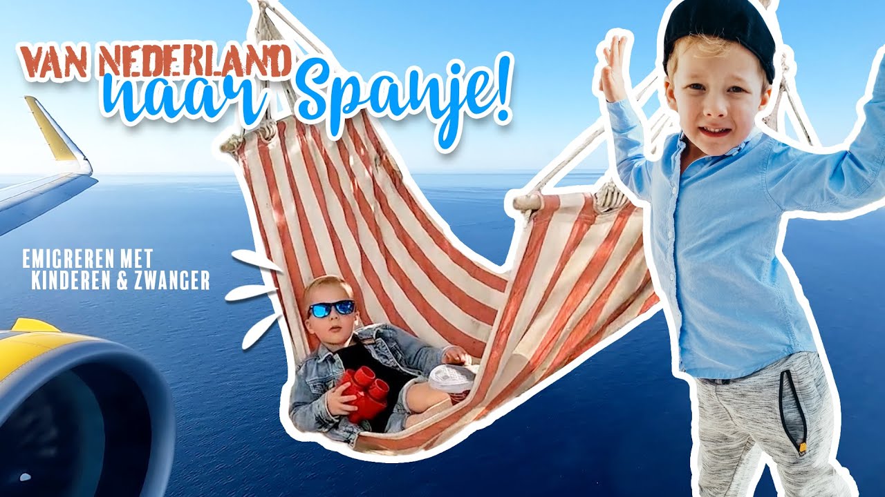 ✈ VANDAAG IS HET ZO VER! 🇪🇸 Emigreren met kinderen naar Malaga | ThemePark Kids Vlog #275