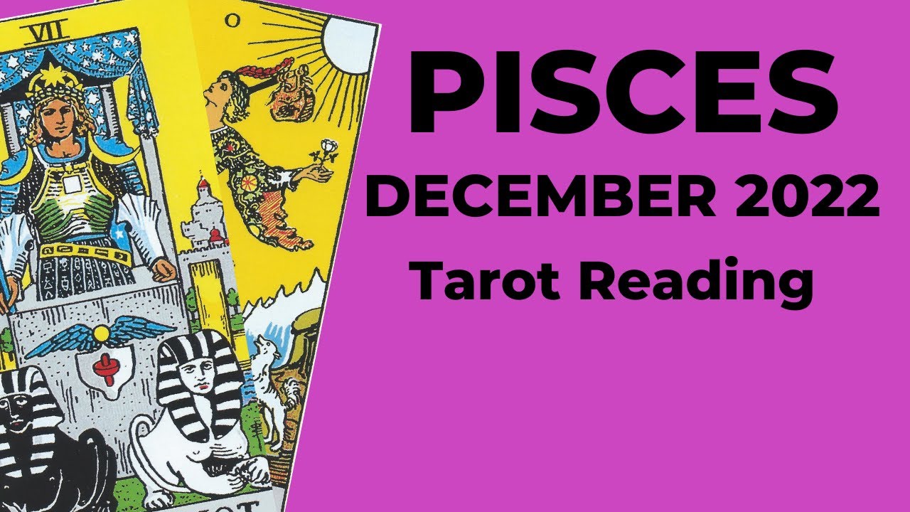 Pisces: A BLESSED MIRACLE Energy Flows IN! 💛 DEC 2022 Monthly Tarot Reading