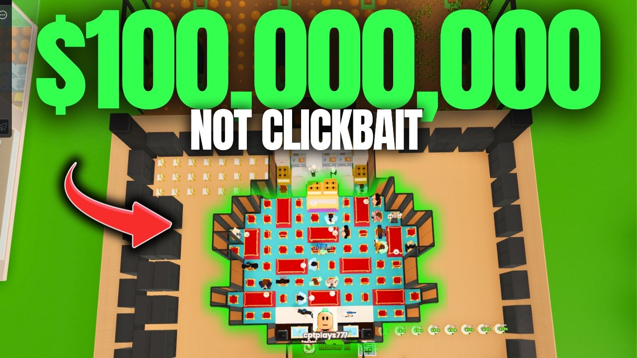 $100,000,000 MONEY FARM LAYOUT (not clickbait) | Run a Restaurant
