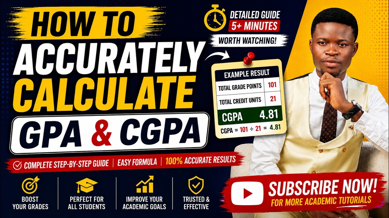 How to Accurately Calculate GPA & CGPA (Step-by-Step Guide for University Students).