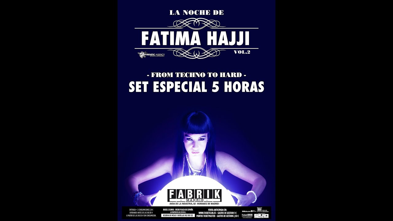 La Noche de Fatima Vol 2 @ Fabrik Club (Madrid) 21 06 2014 Videoset   Resumen