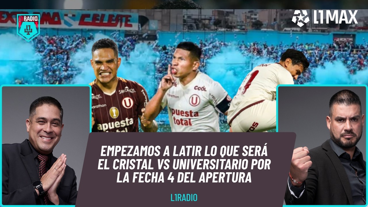 LA U CON TODO EL PLANTEL LISTO PARA EL CLÁSICO FRENTE A SPORTING CRISTAL EN EL RIMAC I L1RADIO