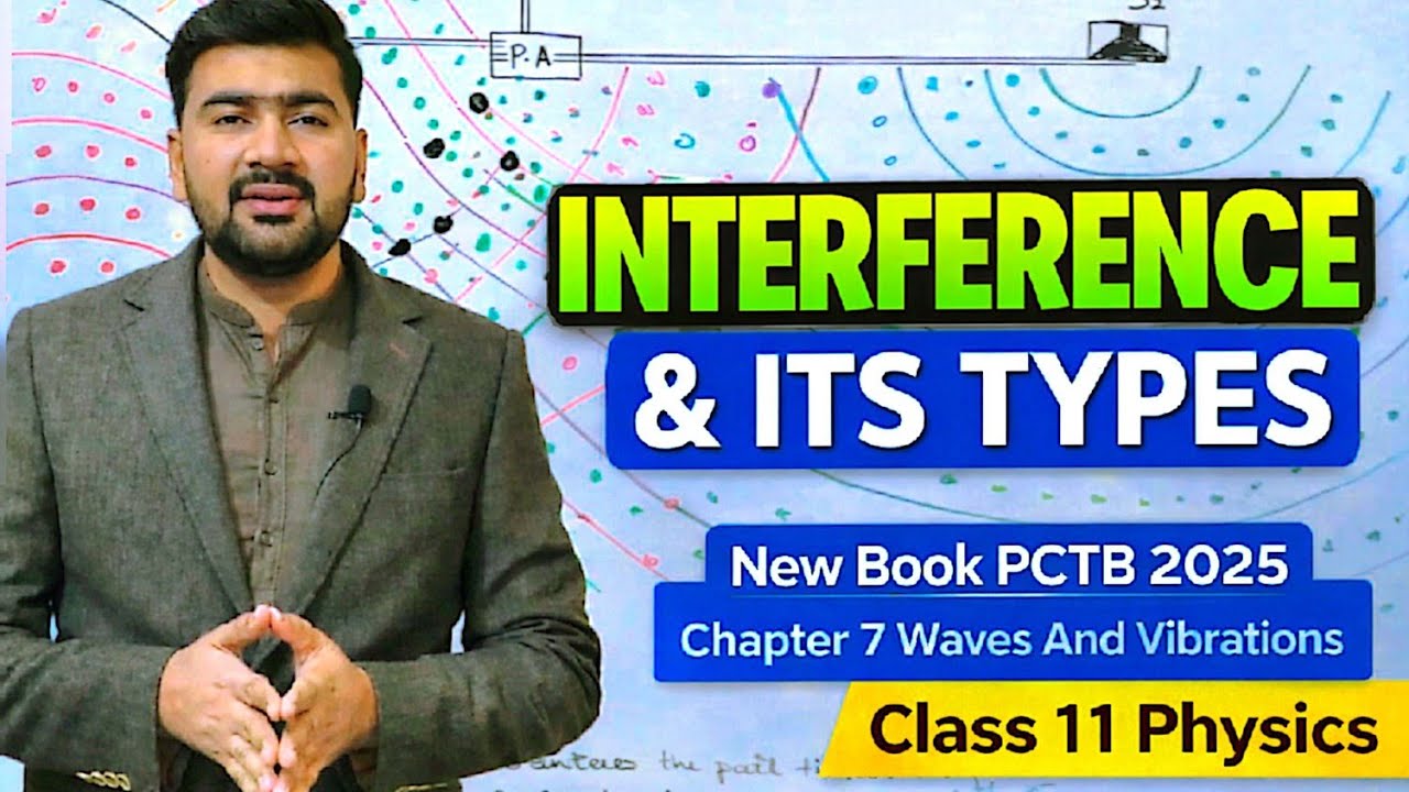 Interference And its Types | Chapter 7 Waves And Vibrations | 11th Physics New Book 