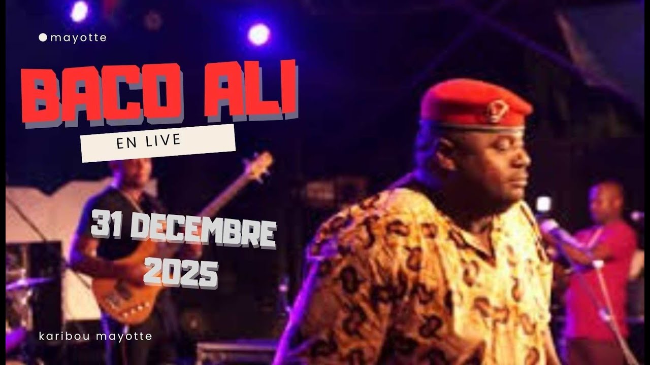 baco ali concert du 31 décembre 2025 ( nouvel an)
