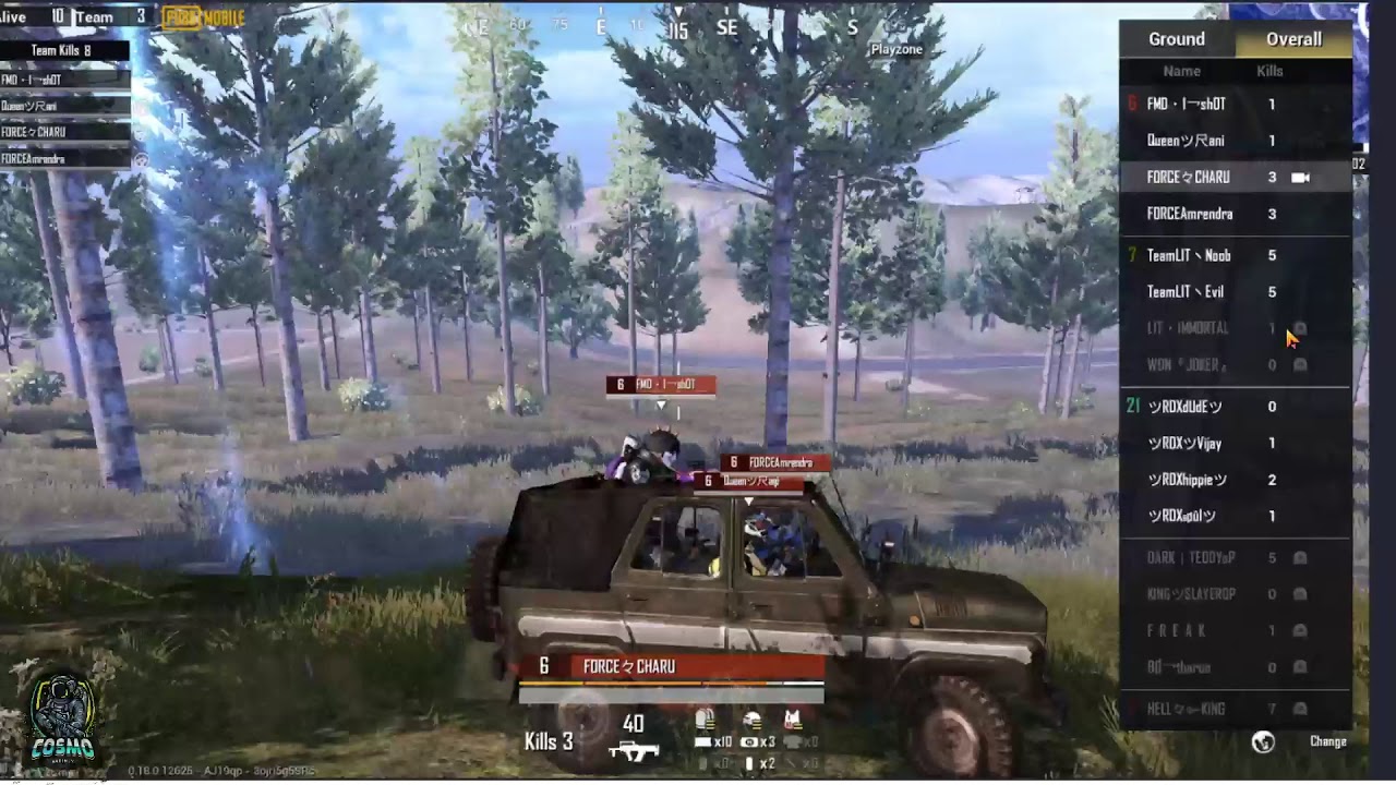 Welcome to Cosmo Gamingz Room Match 29 Live 