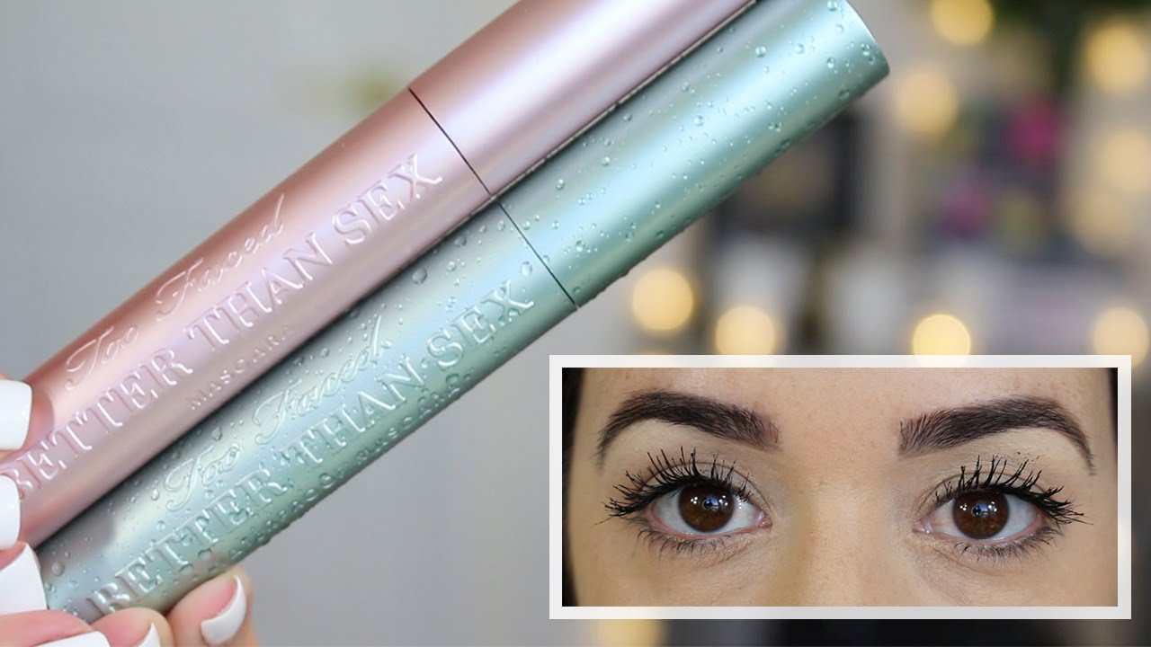 Too Faced Better Than Sex Original vs Waterproof | Primeras Impresiones