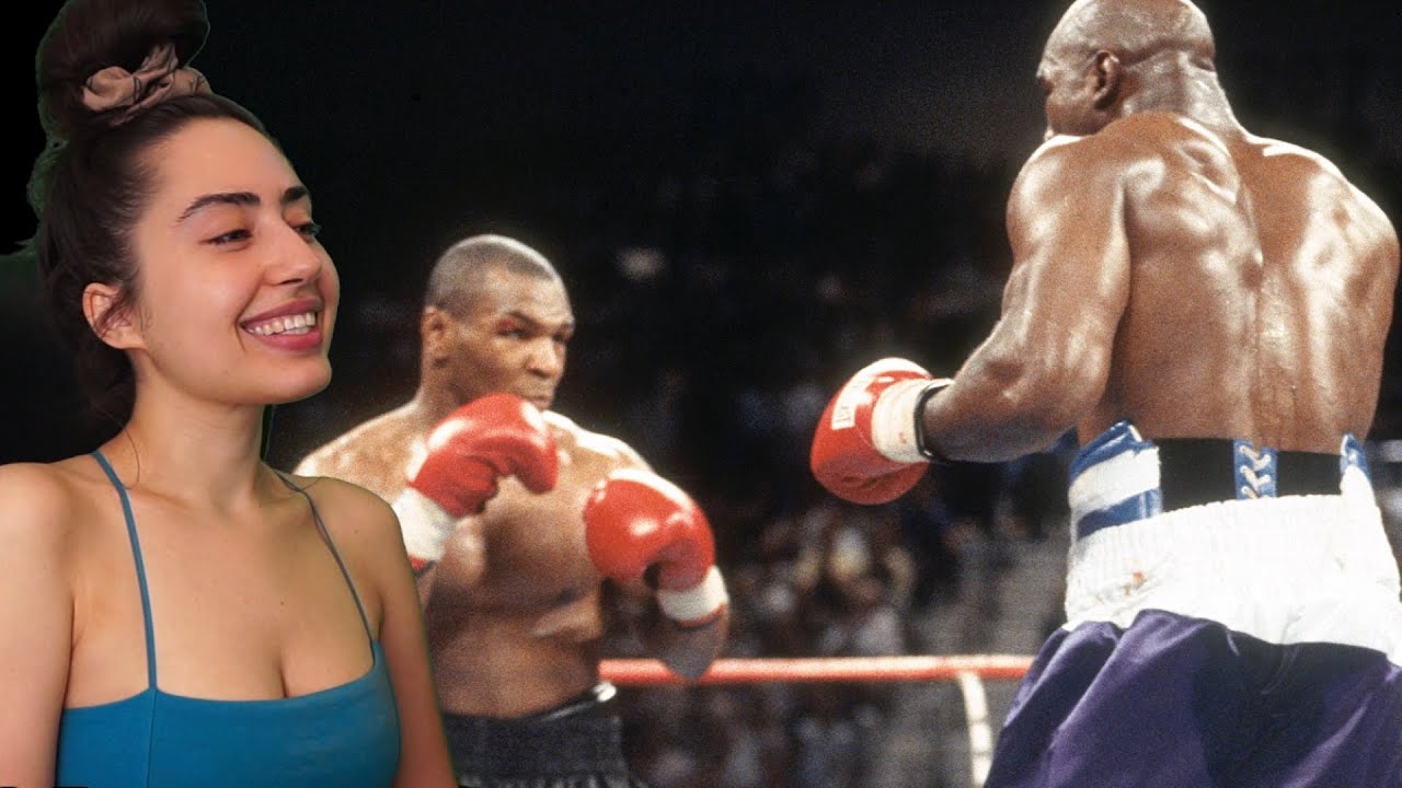 BOXING NOOB REACTS TO Mike Tyson (USA) vs Evander Holyfield (USA) | KNOCKOUT, BOXING fight, HD